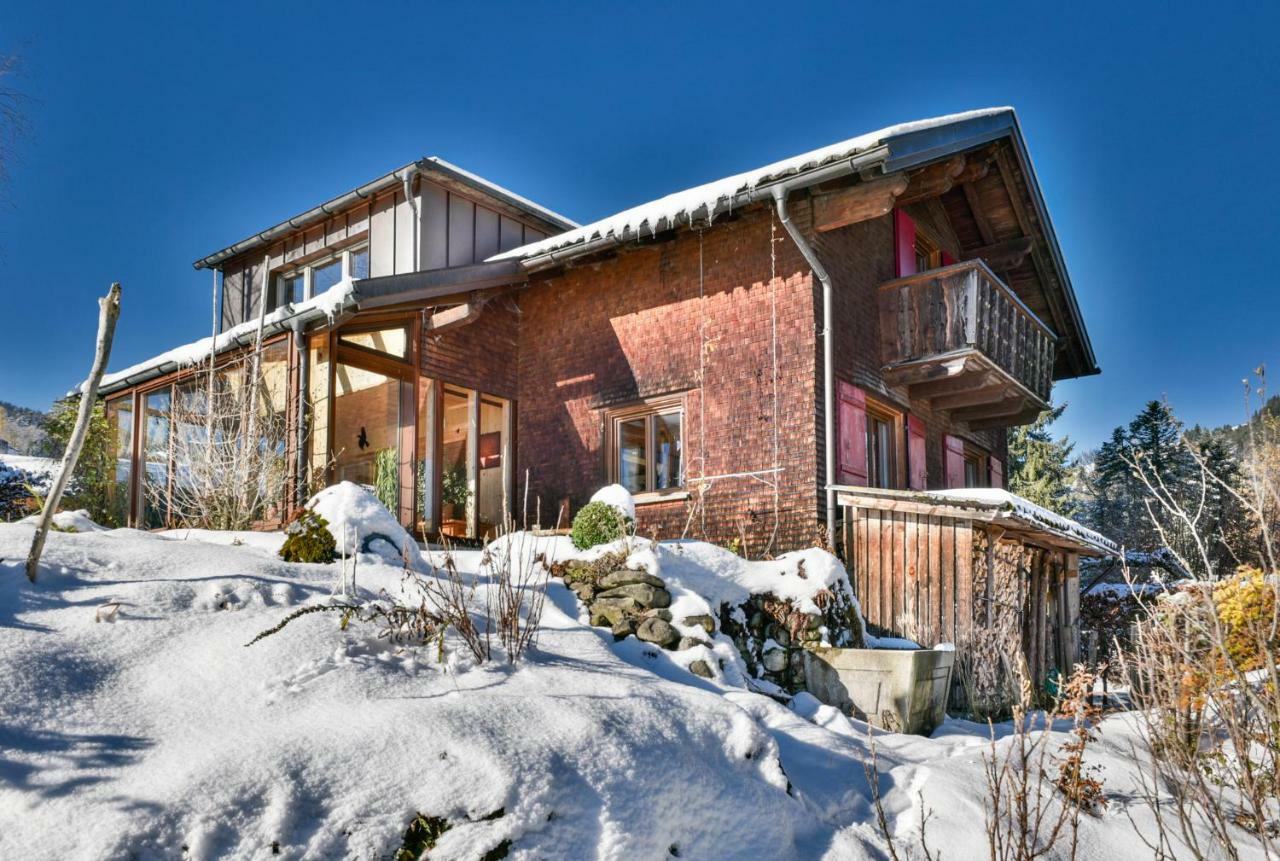 Ferienhaus Bergblick Villa Schwarzenberg im Bregenzerwald Bagian luar foto