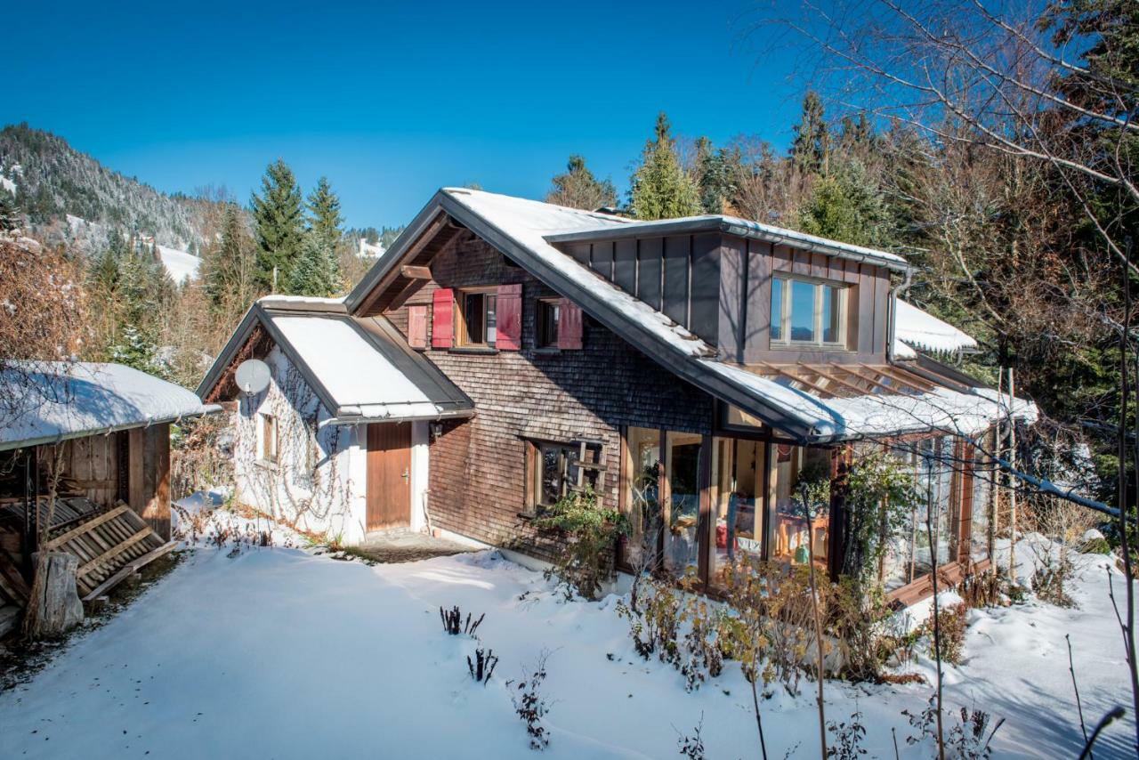 Ferienhaus Bergblick Villa Schwarzenberg im Bregenzerwald Bagian luar foto